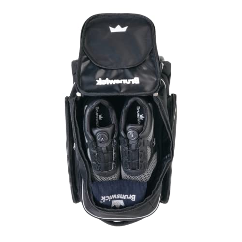 Brunswick Charger Double Roller Bowling Bag - color: Blue