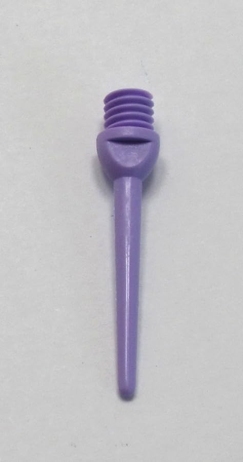 US Darts 250 Purple Keypoint Replacement Soft Tips - Standard Length - 2BA