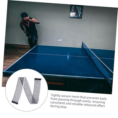 LIOOBO Tennis Table Net Mesh Net Cotton-Polyester Portable Foldable Ideal for Outdoor/Indoor Play Clamp
