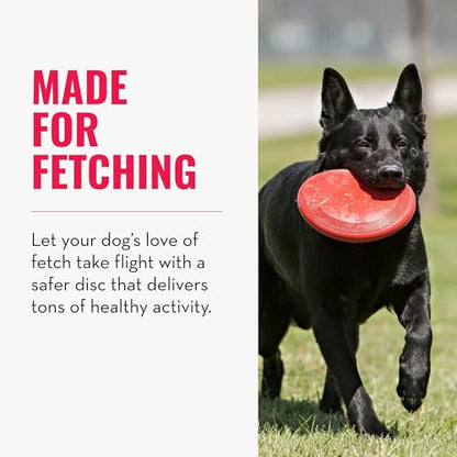 KONG Flyer - Durable Dog Toy for Outdoor Playtime - Natural Rubber Flying Disc, Dog Toy for Fetch - Safer Disc for Healthy Activity - for Small Dogs (Pack of 2) - size: Small(2-Pack)