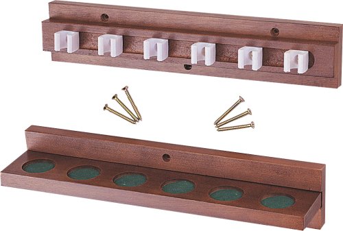 Minnesota Fats Billiard Cue Rack Wall Mounted