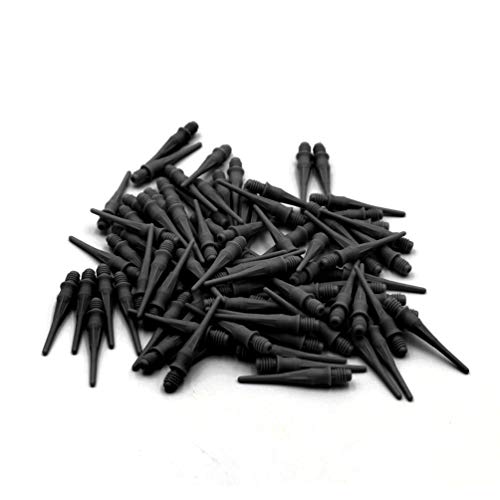 CUESOUL Touch-Point Soft Dart Tip Point with Touch Dart Case Tool for Dart Tip Replacement and Dart Tip Remove - color: Black