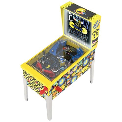 Pac-Man: Mini Arcade Pinball - Collector 45th Anniversary Edition, Lights & Sounds Tabletop Game, Skill Shot Challenges, Licensed Toy, Adults-Kids 3+