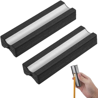 lasuroa 2pcs Pool Cue Tip Shaper, Pool Stick Tip Repair Tool Multifunctional Cue Tips Replacement Kit Ideal Billiards Accessories for Every Billiards Enthusiasts