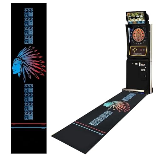 Rubber Darts Mat, Throw Line Darts Mat, Toe Line Dart Mat Professional Rubber Dart Carpet ，for All Dart Types