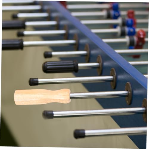 Sturdy Foosball Handle Grip Ergonomic Nonslip Replacement Part for Easy Installation and Enhanced - color: Light Yellow