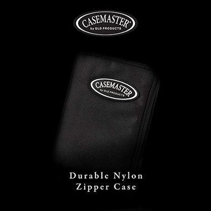 Viper by GLD Products Casemaster Select Nylon Steel and Soft Tip Dart and Accessory Case, Holds 3 Darts, Foam Cushion Allows Flights to be Stored Open without being Crushed