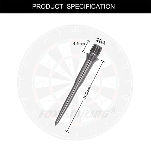 Dart Steel tip Converter Points 2BA Replacement Tips for Metal Needel Tips Darts