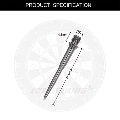 Dart Steel tip Converter Points 2BA Replacement Tips for Metal Needel Tips Darts