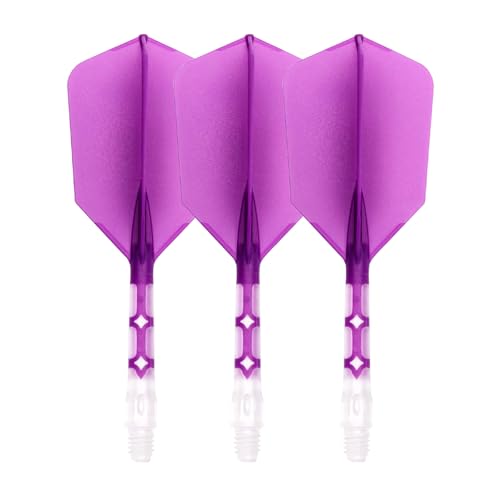 CUESOUL ROST T19 Integrated Dart Shaft and Flight Slim Shape M Size 28mm - color: Purple