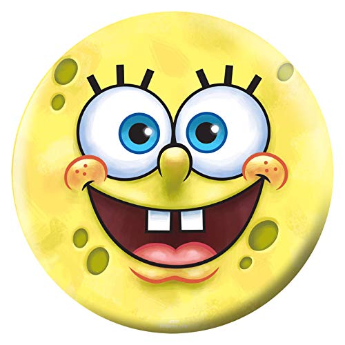 On The Ball Bowling Spongebob Themed Undrilled Bowling Ball - color: Face, size: 12 lbs