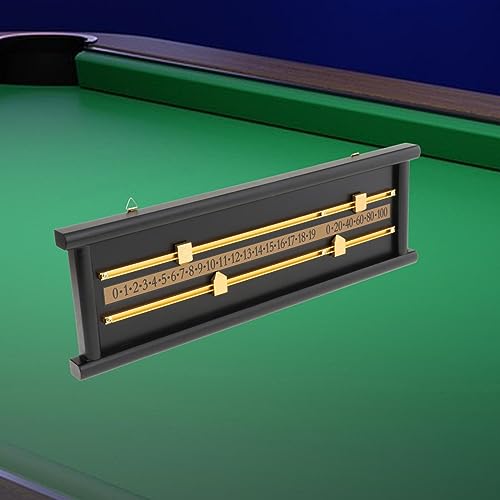 Shuffleboard Wall Mounted Scoreboard Snooker Scoreboard Counters Wooden Portable Billiard Score Keeper for Snooker Game Tabletop Games