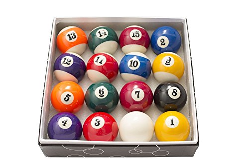 Billiard Balls Pool Table Ball Set - size: 2 Inch
