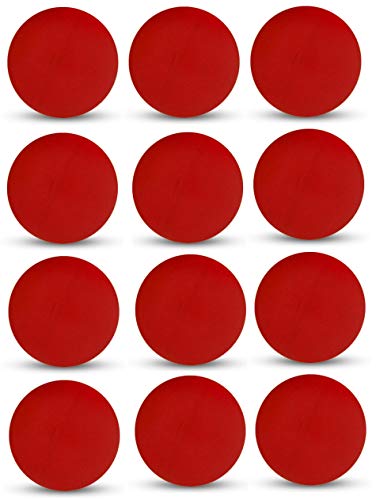 Recreational-Quality (1-Star, 40mm) Ping Pong Balls (Red, 12-Pack)
