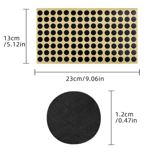 Scott Edward Pool Table Marker Dots, Billiard Point Sticker, Snooker Spot, Billiard Accessories 1/2/3 Sheets - color: 1 Sheet Mini