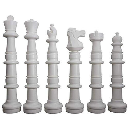 MegaChess 49 Inch Giant Plastic Chess Set - Accessories Available! (w/Plastic Board) - size: w/ Plastic Board