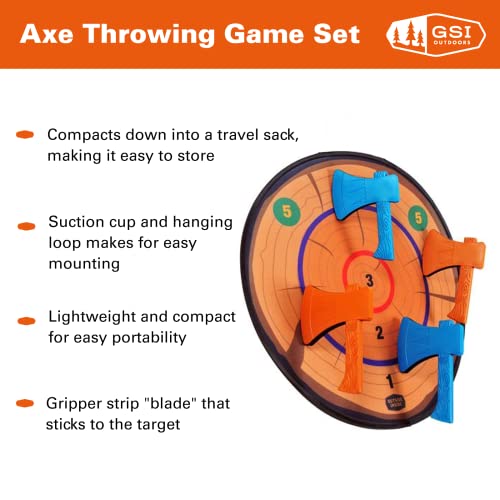 Outside Inside Outside Games - style: Foam Axe Throwing Game