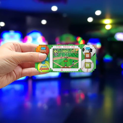 My Arcade All-Star Sports Pixel Pocket Pro: Preloaded Game, Baseball, Soccer, Basketball, 18 Games in 1