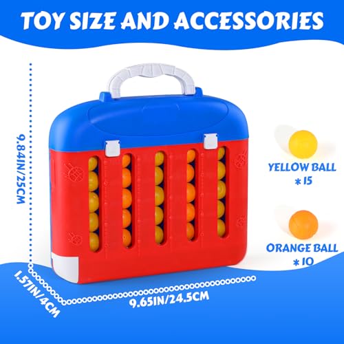Mini Tabletop Basketball Games for Kids and Adults, Desktop Shooting Games, Portable Handbag-Style Desk Toys for Office for Adults,Gifts for Basketball Lovers
