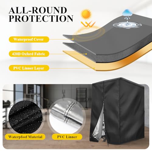Basketball Arcade Cover, 420D Waterproof Basketball Hoop Covers | 46"L x 29"W x 80"H, Shooting Machine Arcade Basket Ball Game Case For Indoor Outdoor Use(Cover Only) - size: 46"L x 29"W x 80"H