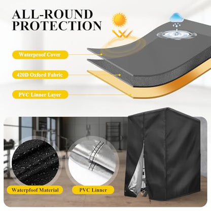 Basketball Arcade Cover, 420D Waterproof Basketball Hoop Covers | 46"L x 29"W x 80"H, Shooting Machine Arcade Basket Ball Game Case For Indoor Outdoor Use(Cover Only) - size: 46"L x 29"W x 80"H