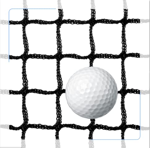 Amazgolf Golf Net,10Ft,15Ft,20Ft,25Ft, 30Ft, 40Ft Golf Practice Net,Sports Practice Barrier Net, Heavy Duty Ball Netting Golf Hitting Net, DIY Ball Net,Baseball Net Hockey Net and Chipping Net - size: 15*20ft