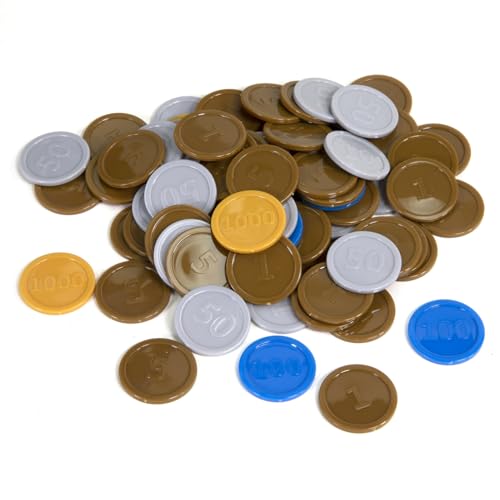 Merchant Ambassador Retro Arcade Electronic: Coin Pusher - Tabletop Game, Push The Coins Over The Edge to Win, 1 Player, Ages 6+ - style: Coin Pusher