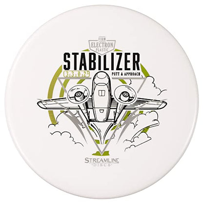 Streamline Discs Electron Stabilizer Disc Golf Putter (Choose Your Firmness/Colors May Vary) - size: 165-170g, style: Firm
