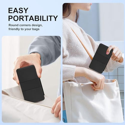 QuoLumPIA 24 Switch Game Card Case for Nintendo Switch 2/OLED/Lite - Holds 24 Cartridges & 40 SD Cards, Compact Storage, Portable Travel Essential, Gift, Hard Shell, Silicone Lining, Magnetic closure - size: 24