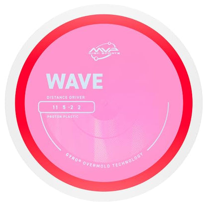 MVP Disc Sports Proton Wave Disc Golf Distance Driver (Colors May Vary) - size: 160-165g