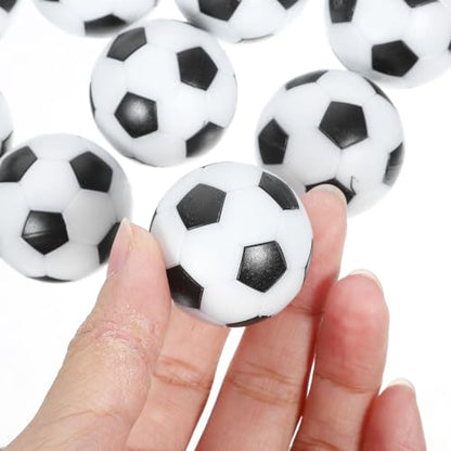 BESPORTBLE 12 Pcs 31Mm Mini Foosball Table Balls Replacement Soccer Balls for Table Football Games
