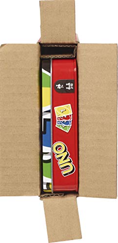 Mattel Games UNO Card Game for Kid, Adult & Family Nights & Parties, Travel & Vacations, Color Blind Accessible & Customizable Deck (Amazon Exclusive) - style: UNO