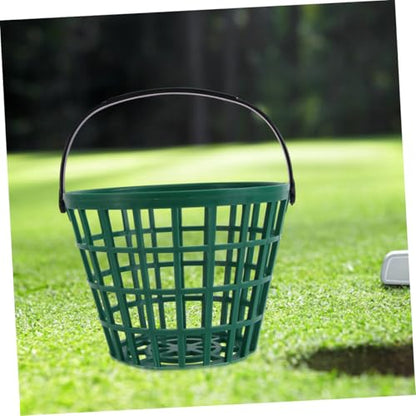 Luxshiny 2pcs Golf Ball Basket Large Capacity Storage Holder for Outdoor Plastic Containers for Balls Easy to Carry and Store - size: 20.00X20.00X15.00CM