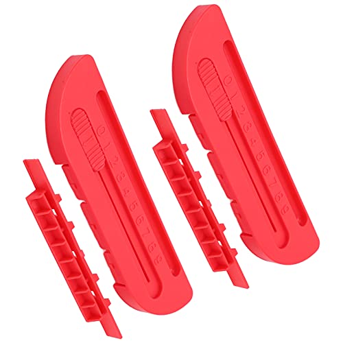 Table Hockey Ball Stopper Score Counter 2 in 1 Design Plastic Material Goal Door and Scorekeeper for Table Ice Hockey Games Includes 2 Pieces