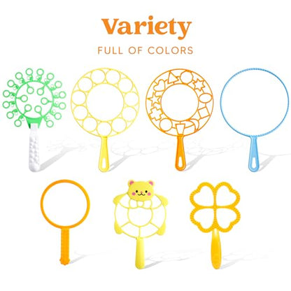 JOYIN 29 Pcs Big Bubble Wands Set, Giant Bubble Wand Bulk with Tray for Kids Outside Blowing, Toys for Summer Easter Party Favor Birthday Toddlers - style: Classic