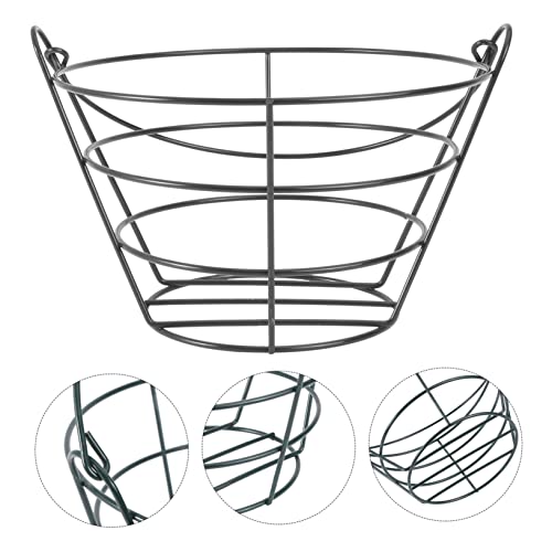 Golf Ball Retrieval Basket Metal Storage Container for Outdoor Practice Sturdy Wire Ball Carrying Holder for Golf Courses and Sports Enthusiasts