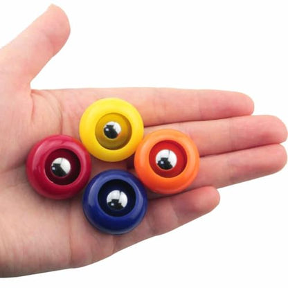 16PCS Mini Shuffleboard Replacement Curling Accessories Red Blue Yellow Orange 4 Each 1x 0.55 inch Pool Bowling Curling Ball Accessories Tabletop Equipment Roller Set