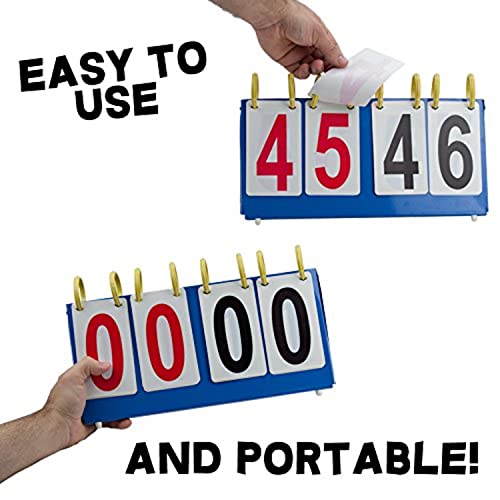 Crown Sporting Goods Portable Table Top Scoreboard