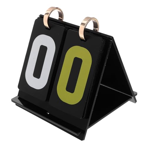Portable Card Game Score Keeper with Manual Flip 2-Digit Display, Plastic Scoring Tool Featuring Precise Scoring and Smooth Flipping Mechanism for Tabletop Competitions and Gaming
