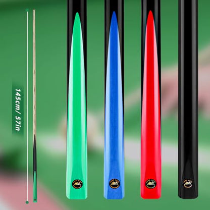 AKLOT Pool Cues Sticks, 57" /36" Billiard Cues Sticks 13/12mm Tip One Piece Wood Pool Cue with 20/12oz Pool Sticks for Adults Beginners Small Spaces Bar - size: 57" 20OZ Pool Cue Set of 4