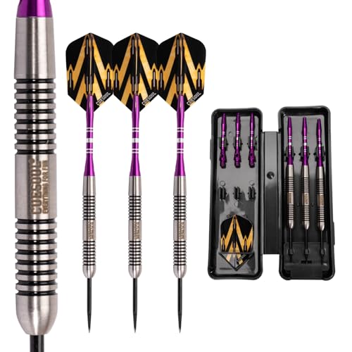 CUESOUL Tungsten Steel Tip Darts- Precise Barrels 18 19 21 24 Grams - color: 18 Grams