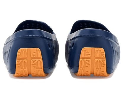 Floafers Country Club Driver 2.0 - color: Navy Peony/Flame Orange, size: 5