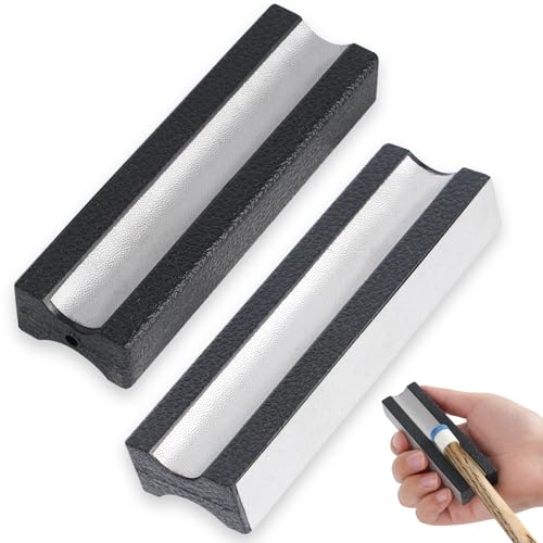 Pool Cue Tips Shaper, Multifunctional Pool Stick Rapid Repair Tool, Pool Cue Tips Replacement Kit Billiards Accessories Pool Cue Accessories for Every Enthusiast - size: 2 Pack