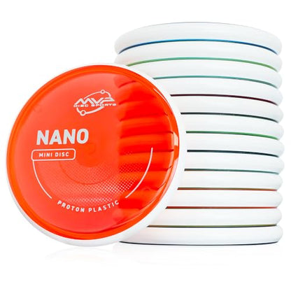 MVP Disc Sports Nano Disc Golf Mini Marker (Pick Your Favorite Plastic!) - style: Proton