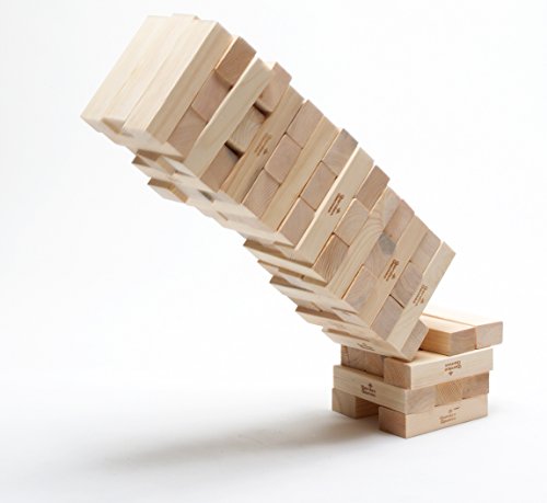 Garden Games Giant Tower (Pine, with Bag)