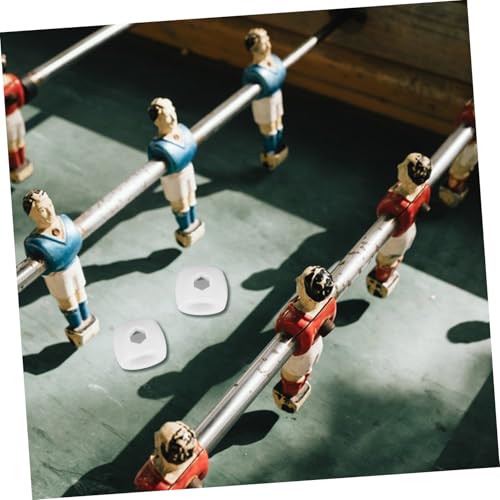 8pcs Foosball Goal Bar Stop Rings Plastic Positioner Table Football Accessories for Precise Control and Use in Football Games
