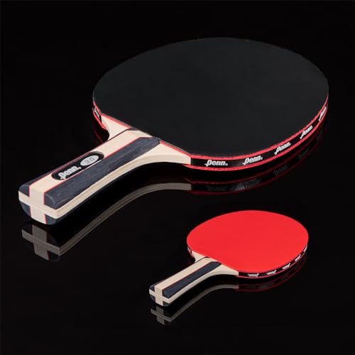 Penn 3.0 Competition Ping Pong Paddles - Choose Single Table Tennis Paddle, or Deluxe 2 or 4 Player Kit with Balls and Storage Case - size: One Size