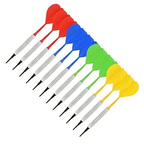 Topyond Soft Darts Set, 12 and 100 Head-Linked Soft Darts, Suitable for Beginners, Adults for Home Game Room, Bar Use
