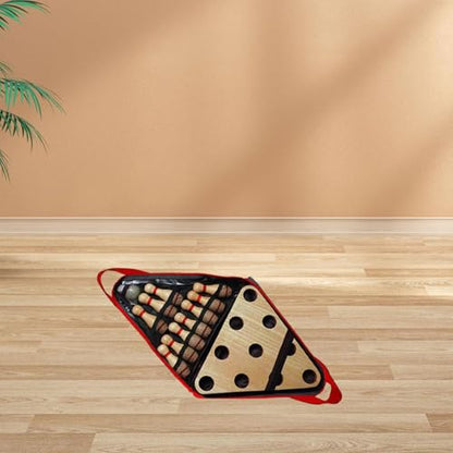 Shuffleboard Bowling Pin Set with 10 Pins and Ball for Family Birthday Gifts
