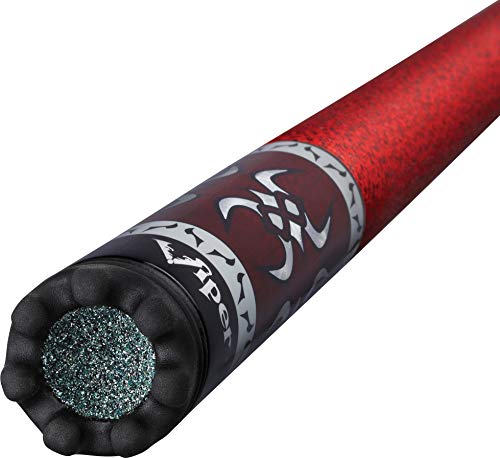 Viper by GLD Products Sinister 58" Pool Cue - color: Burgundy with Pearlized, size: 21 Ounce